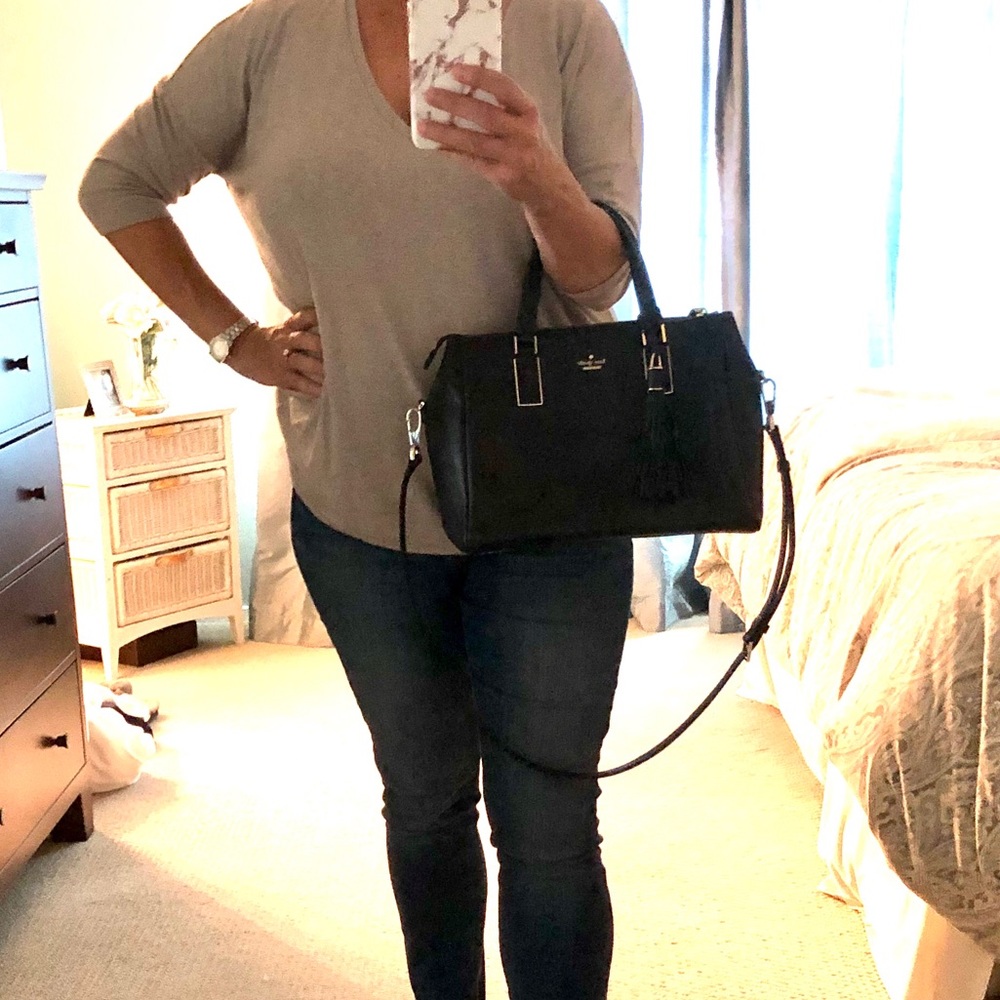Kate Spade pebbled leather satchel - Picture 12 of 13